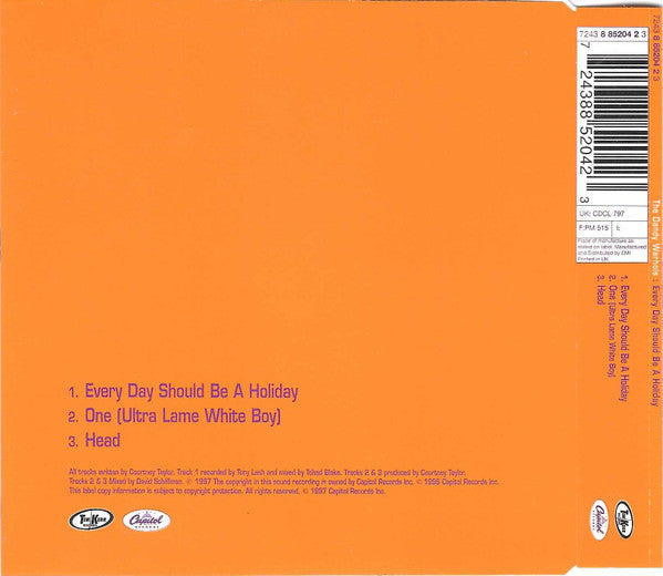 The Dandy Warhols : Every Day Should Be A Holiday (CD, Single)