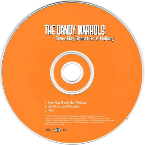 The Dandy Warhols : Every Day Should Be A Holiday (CD, Single)