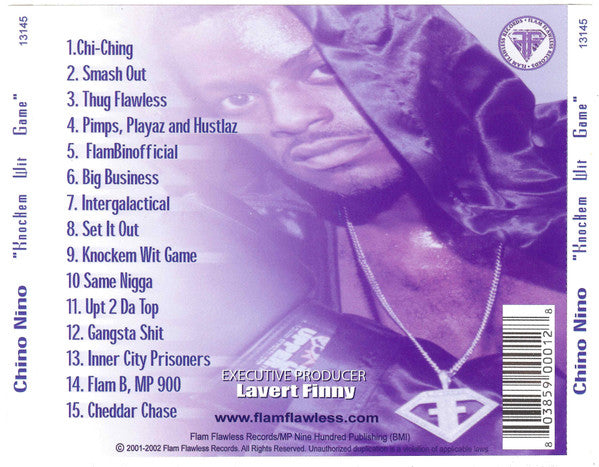 Chino Nino : KnocKem Wit Game (CD, Album)