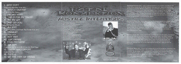 Fatal Konnektion : Hostile Intentions (CD, Album)