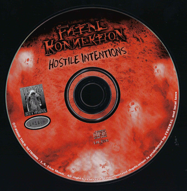 Fatal Konnektion : Hostile Intentions (CD, Album)
