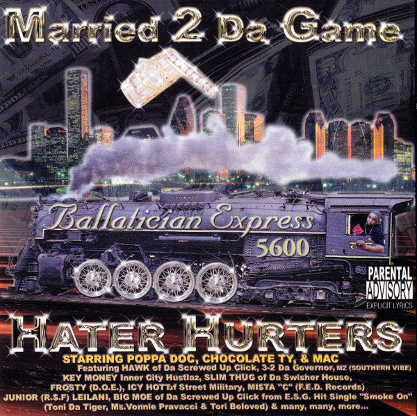 Hater Hurters : Married 2 Da Game (CD, Album)
