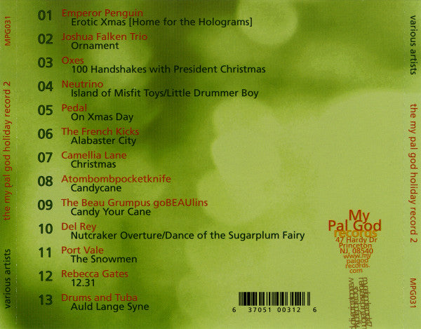 Various : The My Pal God Holiday Record 2 (CD, Comp)