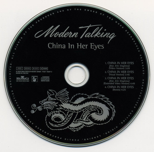 Modern Talking : China In Her Eyes (CD, Maxi)