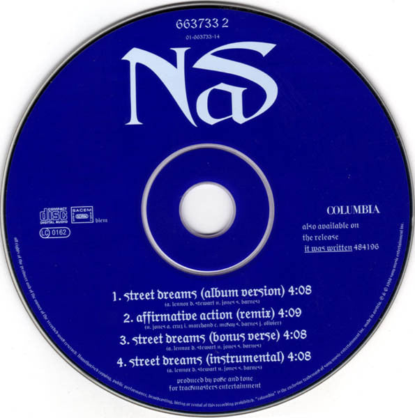 Nas : Street Dreams (CD, Maxi)