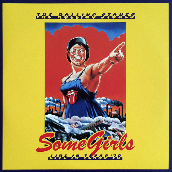 The Rolling Stones : Some Girls (Live In Texas '78) (LP, Red + LP, Yel + DVD-V, Multichannel, NTSC, Reg)