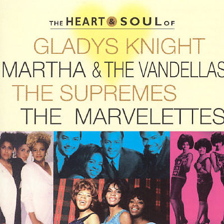 Various : The Heart & Soul Of Gladys Knight, Martha & The Vandellas, The Supremes, The Marvelettes (CD, Comp)