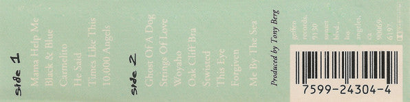 Edie Brickell & New Bohemians : Ghost Of A Dog (Cass, Album, AR)