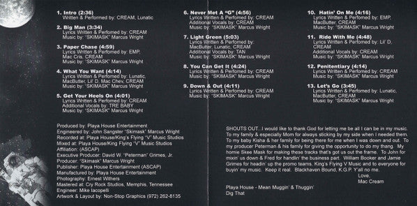 Cream (13) : Big Man (CD, Album)
