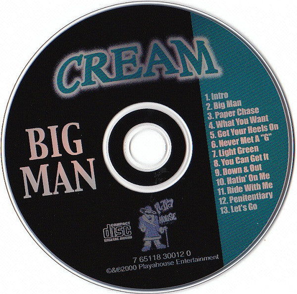 Cream (13) : Big Man (CD, Album)