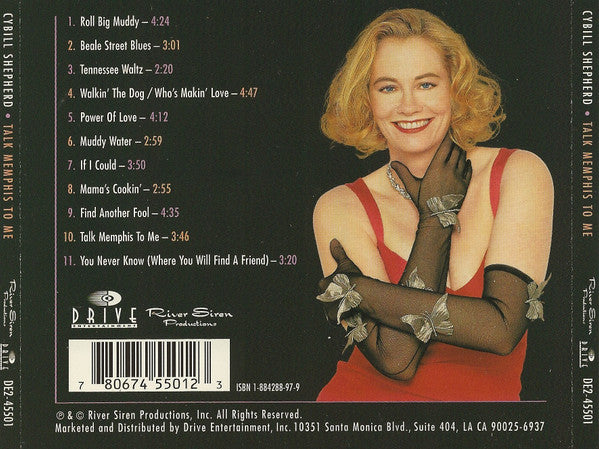 Cybill Shepherd : Talk Memphis To Me (CD, Album)