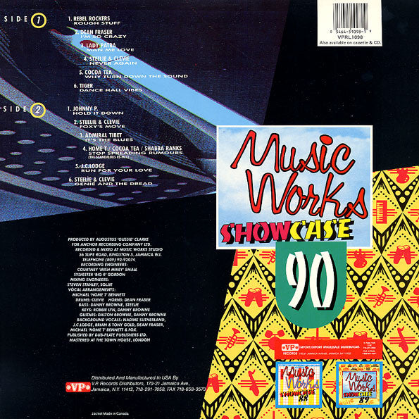 Various : Music Works Showcase 90 (LP, Comp)