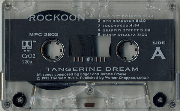 Tangerine Dream : Rockoon (Cass, Album)