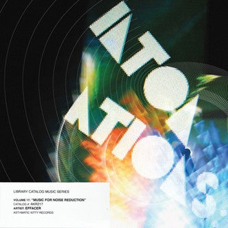 Effacer :  Music For Noise Reduction (LP, Album)