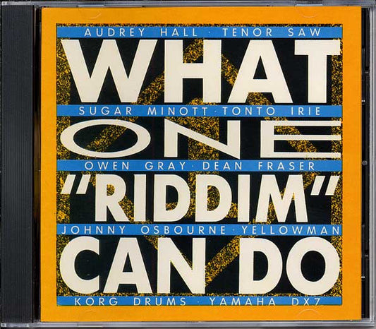 Various : What One "Riddim" Can Do (CD, Comp, RE)