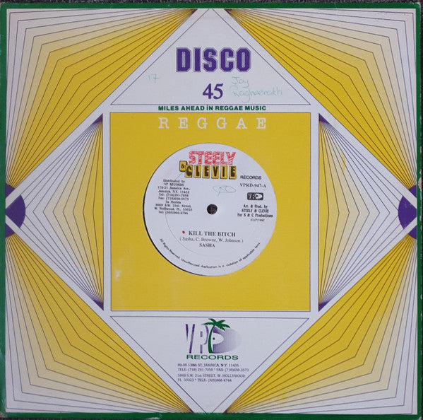 Johnny Clarke / Sasha (7) : Swinging My Love / Kill The Bitch (12")