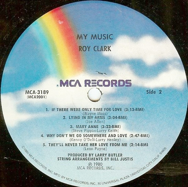 Roy Clark : My Music (LP, Album, Pin)