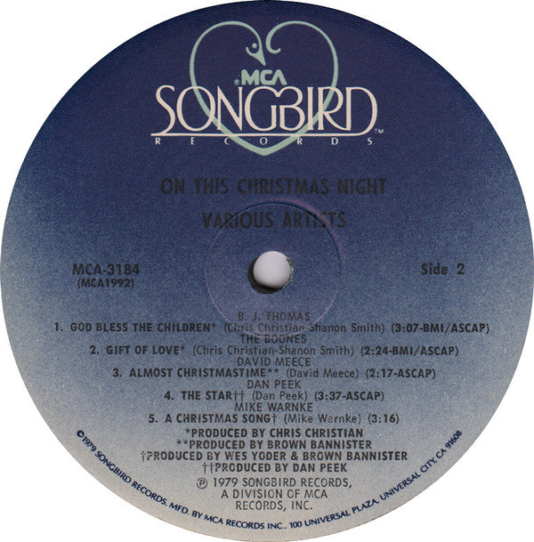 Various : On This Christmas Night (LP, Comp)