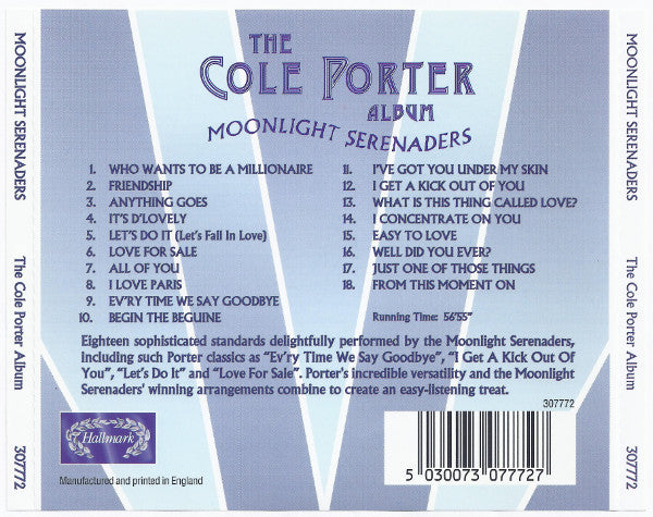 The Moonlight Serenaders : The Cole Porter Album (CD, Album)