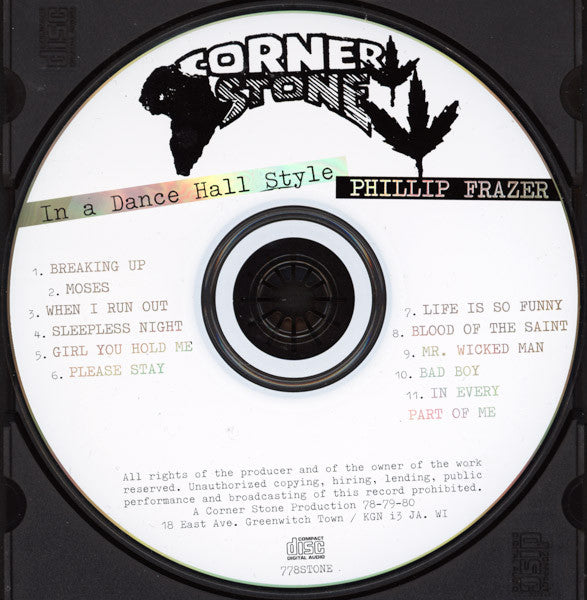 Phillip Fraser : In A Dance Hall Style (CD, Comp)