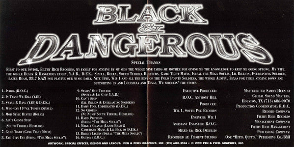 Black & Dangerous : Business First, Pleasure Later (CD, Album)