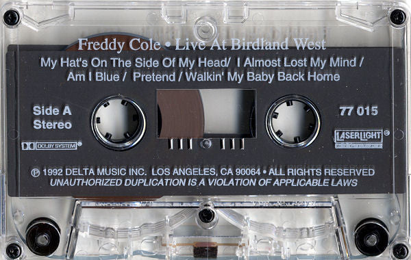 Freddy Cole : Live At Birdland West (Cass, Album, Dol)
