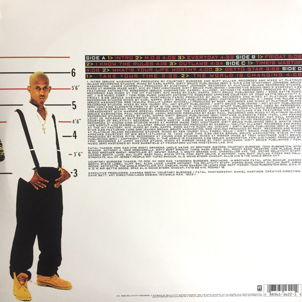 Fatal* : In The Line Of Fire (2xLP, Album)