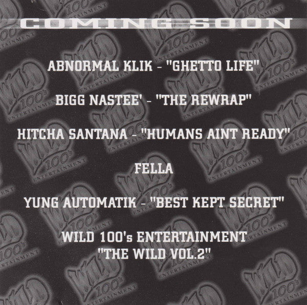 Various : Wild 100's Entertainment Presents The Wild Vol.1 (CD, Comp)