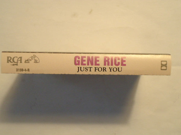 Gene Rice : Just For You (Cass, Album)