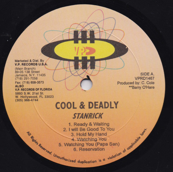 Stanrick : Cool & Deadly  (LP, Album)