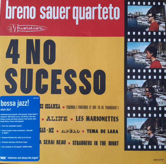 Breno Sauer Quarteto : 4 No Sucesso (LP, Album, RE, RM)