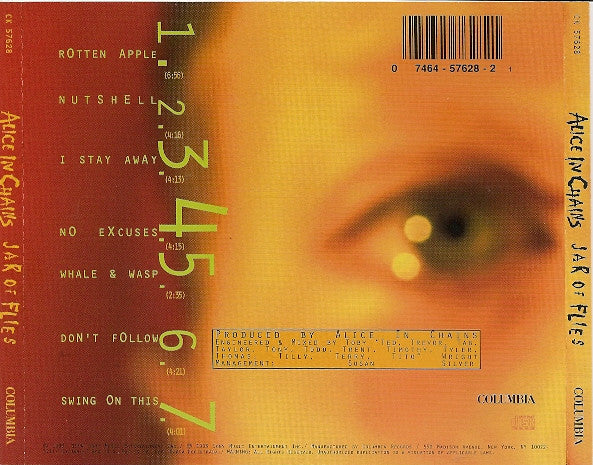 Alice In Chains : Jar Of Flies (CD, EP, RE, RP, DAD)