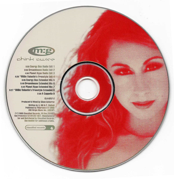 M:G : Think Twice (CD, Maxi)