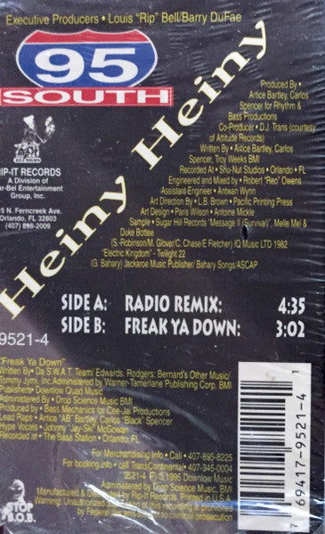 95 South : Heiny Heiny (Cass, Single)