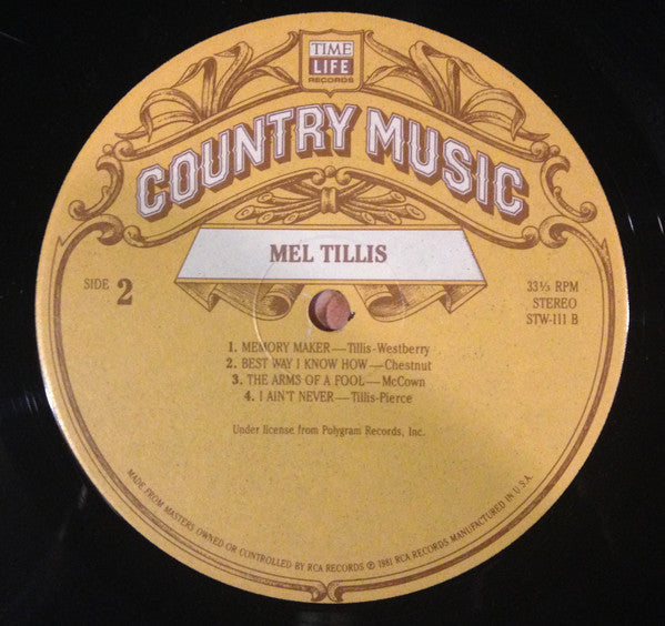 Mel Tillis : Country Music (LP, Comp)