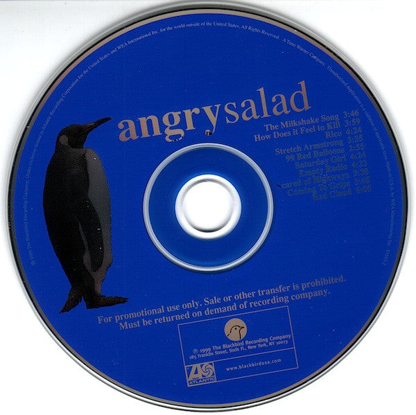 Angry Salad : Angry Salad (CD, Album, Promo)