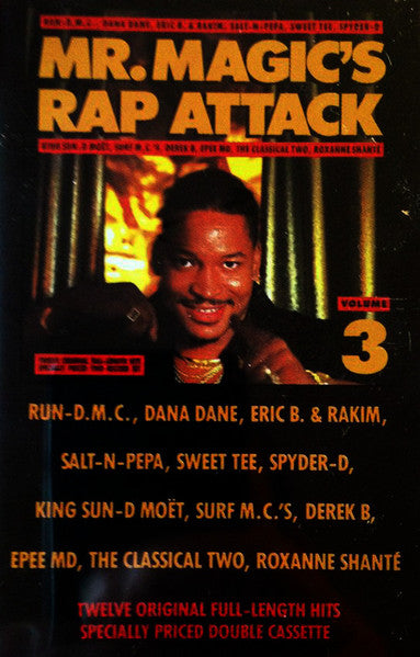Various : Mr. Magic's Rap Attack Volume 3 (Cass, Comp)