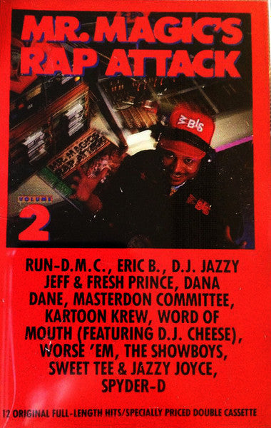 Various : Mr. Magic's Rap Attack Volume 2 (Cass, Comp)
