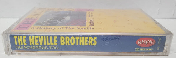 The Neville Brothers : Treacherous Too! A History Of The Neville Brothers, Vol. 2 (1955-1987) (Cass, Comp)