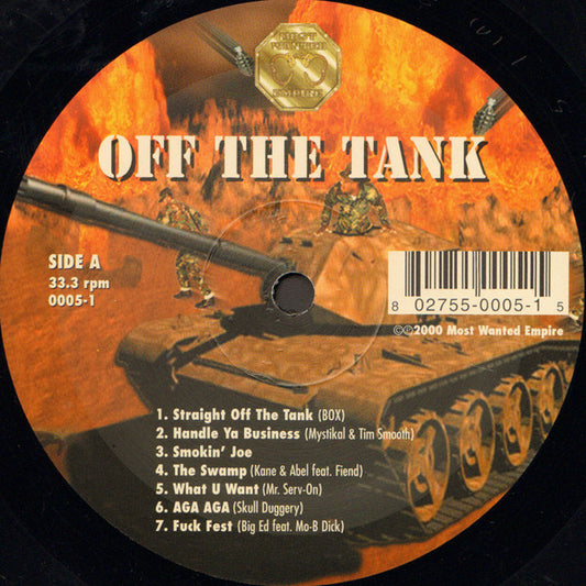 Various : Off The Tank (LP, Comp)