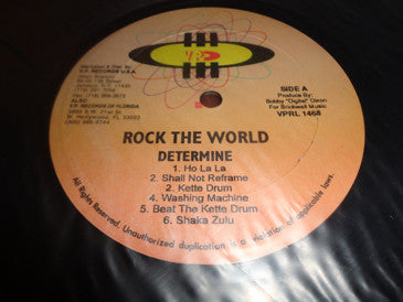 Determine : Rock The World (LP, Album)