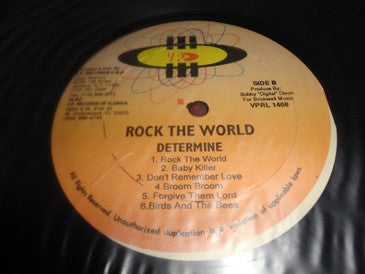 Determine : Rock The World (LP, Album)