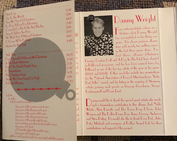 Danny Wright With Dallas Brass, Texas Boys' Choir : Merry Christmas (Cass, Album)