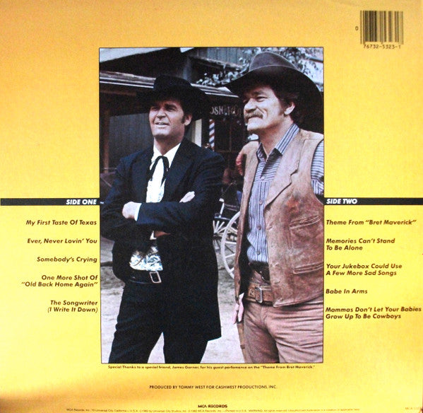 Ed Bruce : I Write It Down (LP, Album, Glo)