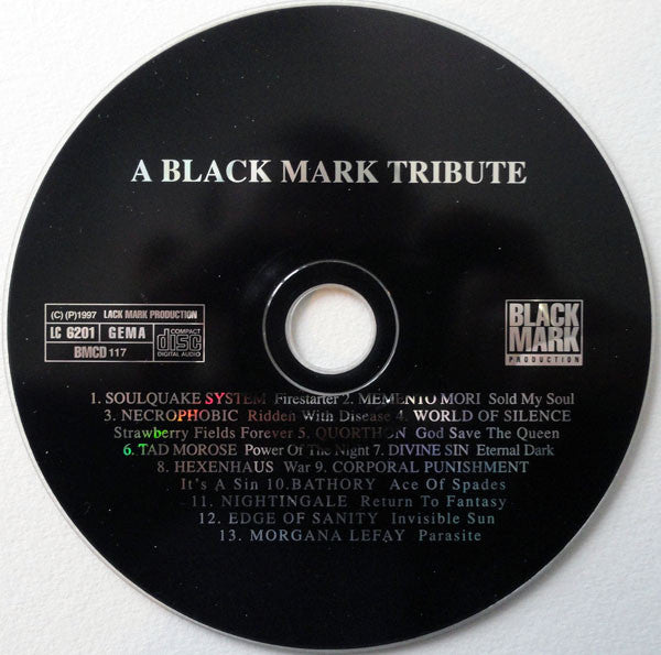 Various : A Black Mark Tribute (CD, Comp)