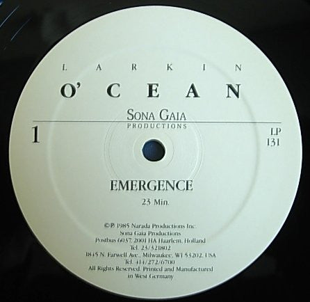 Larkin : O'cean (LP, Album)