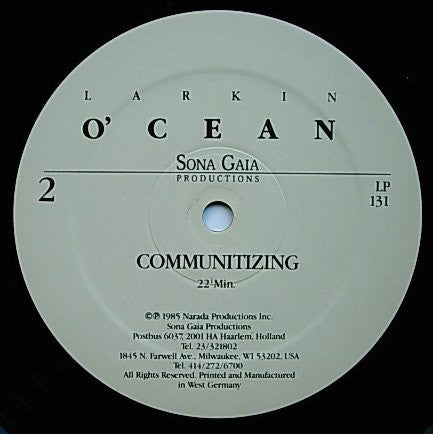Larkin : O'cean (LP, Album)