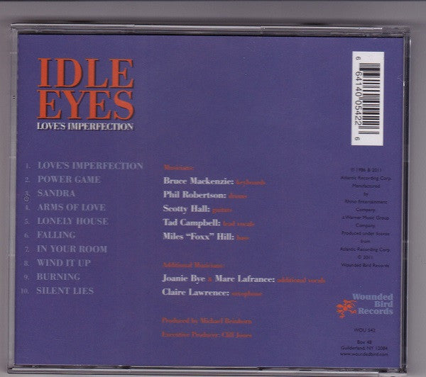 Idle Eyes : Love's Imperfection (CD, Album, RE)