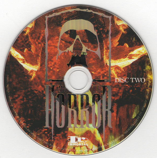 Various : Masters Of Horror (2xCD, Comp)