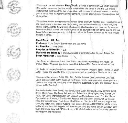 Various : Short Circuit : 01 : Buc (CD, Mixed)